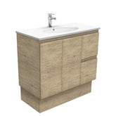 MARY Edge Scandi Oak 900 Wall-Hung/Kickboard Vanity